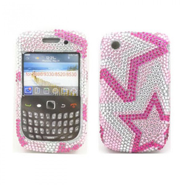 Wholesale BlackBerry 8520 9300 Diamond Case (Star)
